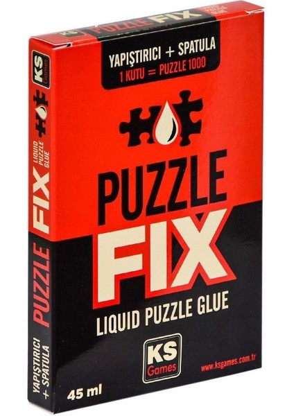 Ks Puzzle 228 Ks Puzzle Fix Yapıştırıcı + Spatula