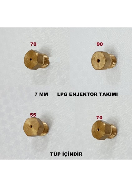 Ocak Lpg Tüp Dönüşüm Enjektör Takımı