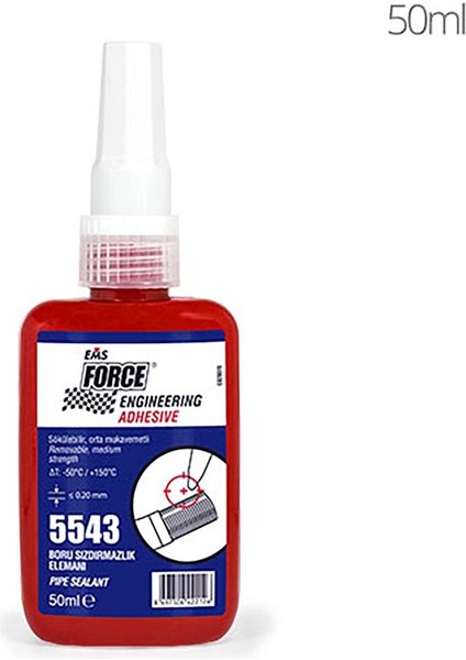 Ems Force Boru Sızdırmazlık / 5543 Boru Sızdırmazlık Elemanı 50ML