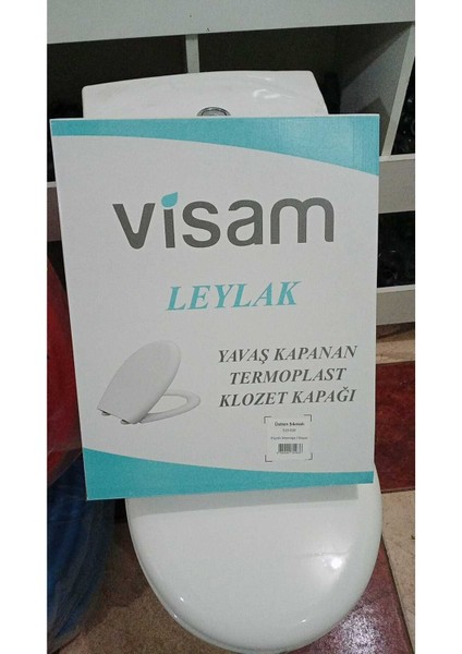 Leylak Yavaş Kapanan Termoplast Klozet Kapağı