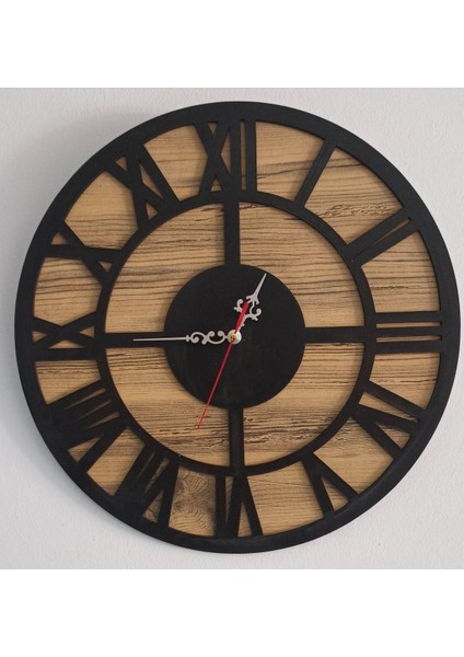 Dekoratif Roma Rakamlı Duvar Saati