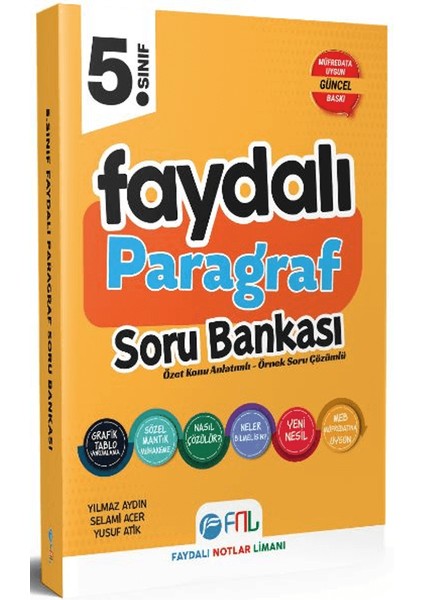 5. Sınıf Faydalı Paragraf Soru Bankası - Yılmaz Aydın