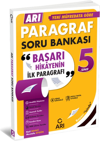 5. Sınıf Arı Paragraf Soru Bankası - Mustafa Aygün