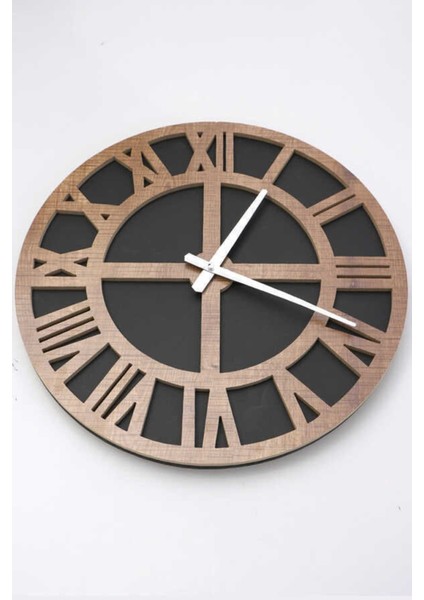 Roma Latin Rakamlı Çift Renkli Duvar Saati fiyatları