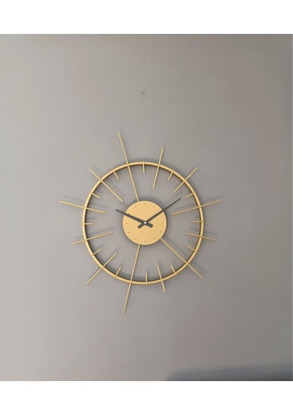 Metal Büyük Minimalist Duvar Saati Endüstriyel Sanat Dekoratif Rustik Duvar Saati Modern ler fırsatları