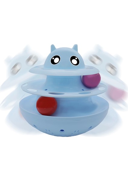 Ramby Shaking Circular Turntable Cat And Dog Toy