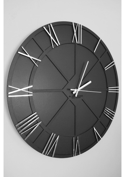 - Trend Lines Siyah & Gümüş Duvar Saati - 50 x 50 cm fırsatları