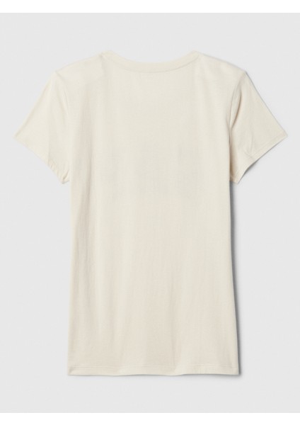 Kadın Kırık Beyaz Gap Logo T-Shirt fiyatları