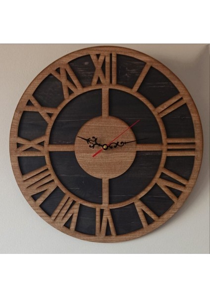 Dekoratif Roma Rakamli Duvar Saati