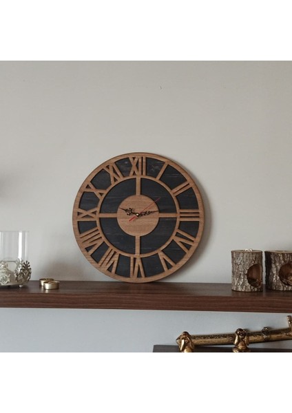 Dekoratif Roma Rakamli Duvar Saati modelleri