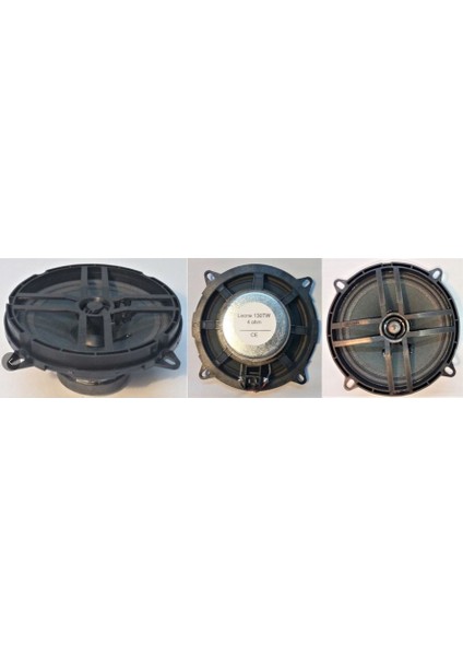 Leone 130TW 13 cm 4 Ohm 40 Watt Plastik Kasa Tweeterlı Tekli Oto Hoparlör (MAGNET:60X17MM)