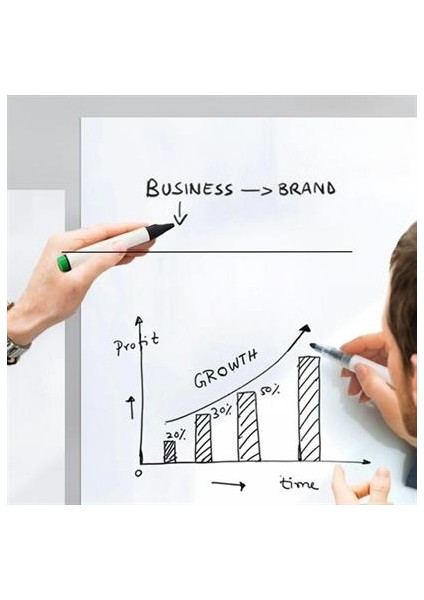 Silinebilir Kalemli Sticker Duvara Yapışabilen Yazı Tahtası 60X100 cm modelleri