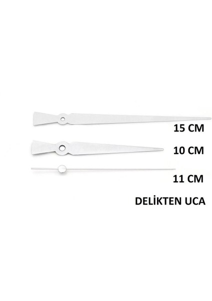 1 Adet Duvar Saati Mekanizması Askısız Şaft Uzunluğu 28 mm Sessiz (Ürün Ölçülerine Dikkat Ediniz) modelleri