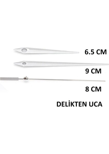 1 Adet Duvar Saati Mekanizması Askılı Şaft Uzunluğu 16 mm Sessiz (Ürün Ölçülerine Dikkat Ediniz) modelleri