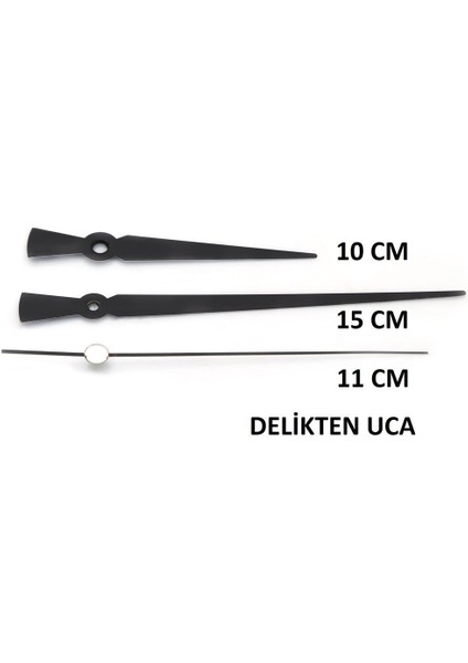 1 Adet Duvar Saati Mekanizması Askısız Şaft Uzunluğu 22 mm Sessiz (Ürün Ölçülerine Dikkat Ediniz) modelleri