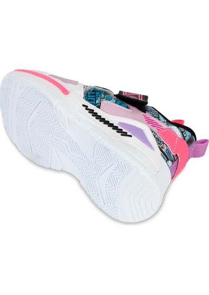 Mpone Pt Sports Casual Kız Çocuk Spor Ayakkabı 26-30 Numara Mor-Siyah modelleri