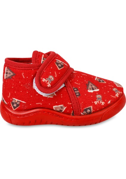 Kız Çocuk Panduf 21-26 Numara Kırmızı