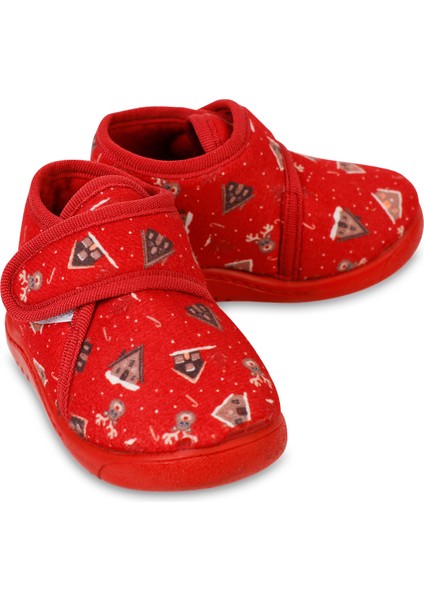 Kız Çocuk Panduf 21-26 Numara Kırmızı fırsatları