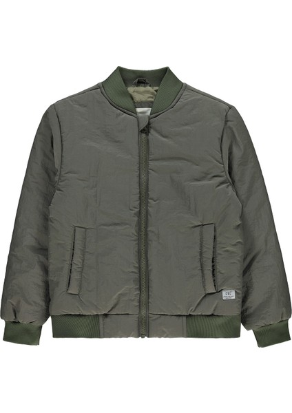 Erkek Çocuk Kapüşonlu Mont 10-13 Yaş Açık Haki modelleri