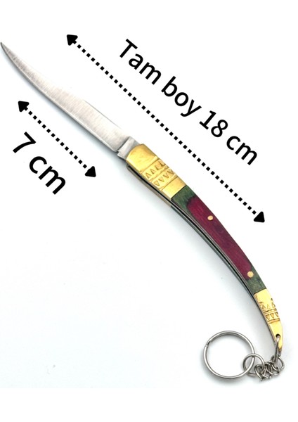 Kıl Çakı Anahtarlıklı 18 cm
