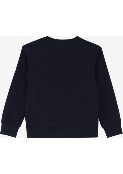 Düz Erkek Lacivert Sweatshırt J4WB-SWT7708 fiyatları