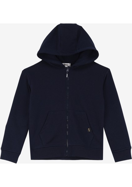 Düz Erkek Lacivert Sweatshırt J4WB-SWT7700