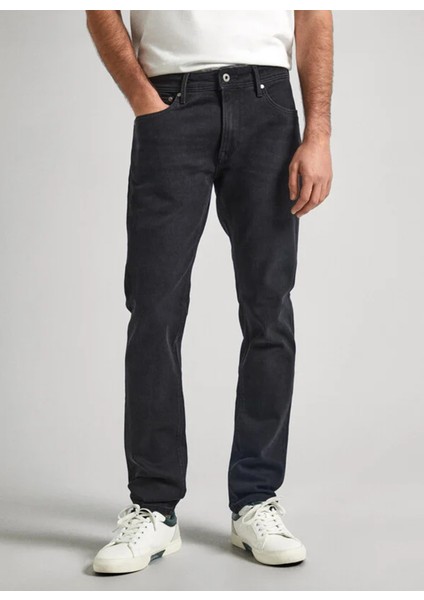 Normal Bel Regular Tapered Erkek Denim Pantolon PM206326XF1-000 Stanley