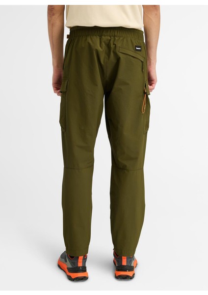 Normal Paça Yeşil Erkek Outdoor Pantolonu TB0A6VBT3021_BAXTER Peak Mobı Flex