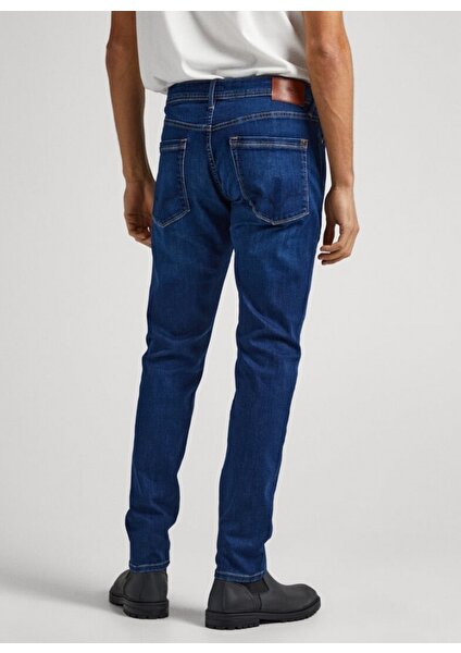 Pepe Jeans Normal Bel Regular Tapered Erkek Denim Pantolon PM206326WN9-000 Stanley