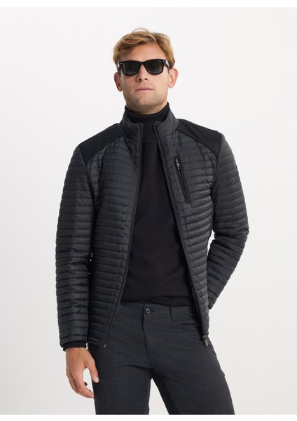 Siyah Erkek Mont 4A0825100001_MONT