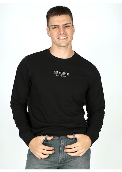 Bisiklet Yaka Siyah Erkek Sweatshırt 251 Lcm 241025 Luken Siyah fiyatları