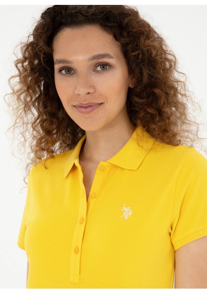 Polo Yaka Safran Kadın T-Shirt GTP-IY24 fiyatları