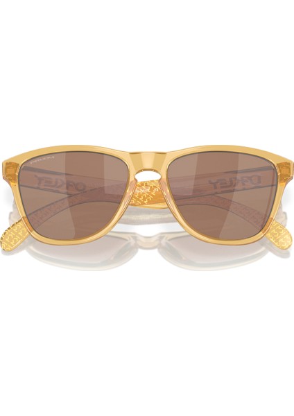 Youth Frogskins Xs OJ9006 Yuvarlak Şeffaf Sarı Erkek Güneş Gözlüğü indirimleri