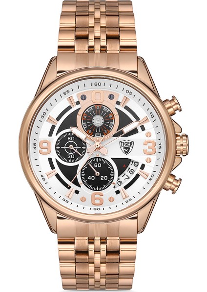 Metal Rose Gold Erkek Kol Saati BYWT003401 / 605E