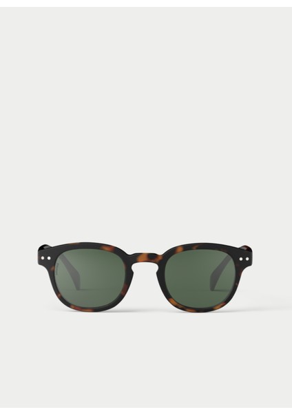 Unisex Güneş Gözlüğü Tortoise Polar Lens C