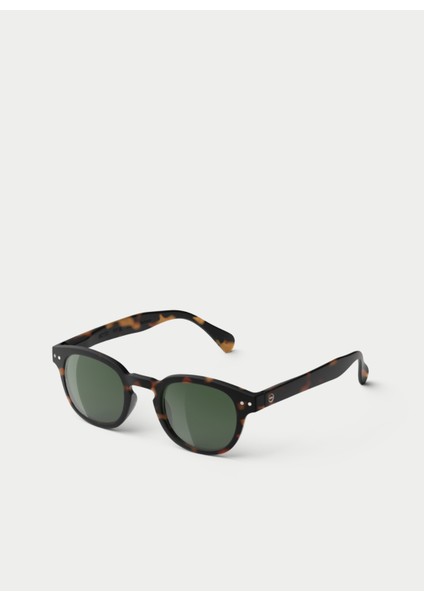 Unisex Güneş Gözlüğü Tortoise Polar Lens C