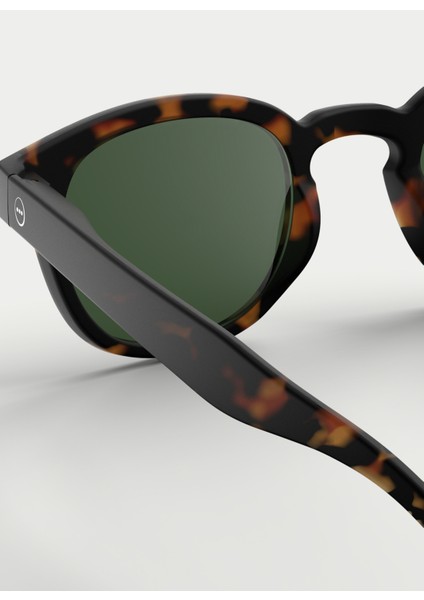 Unisex Güneş Gözlüğü Tortoise Polar Lens C