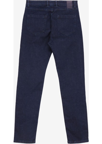 Normal Bel Normal Paça Slim Fit Indigo Erkek Denim Pantolon F4WM-PNT 2803
