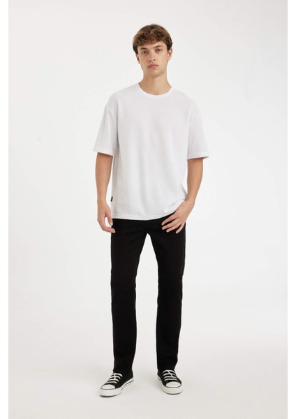 Sergio Regular Fit Normal Kalıp Normal Bel Boru Paça Jean Pantolon D9061AX24AU