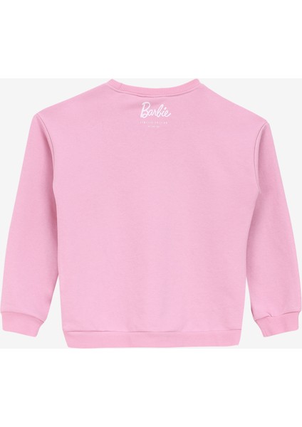 Baskılı Kadın Açık Pembe Sweatshırt BRB4WG-SWT6023 fiyatları