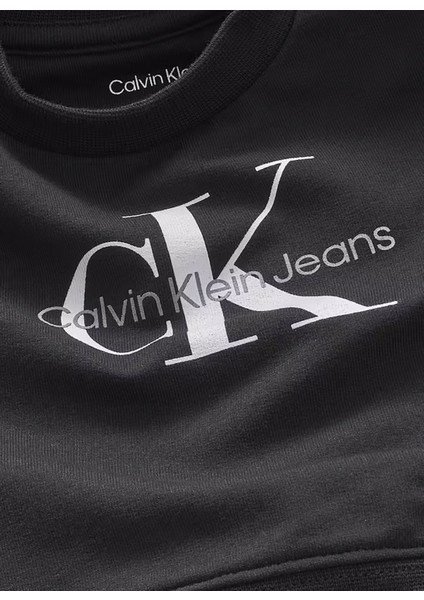 Calvin Klein Baskılı Siyah Unisex Eşofman Takımı IN0IN00017BEH