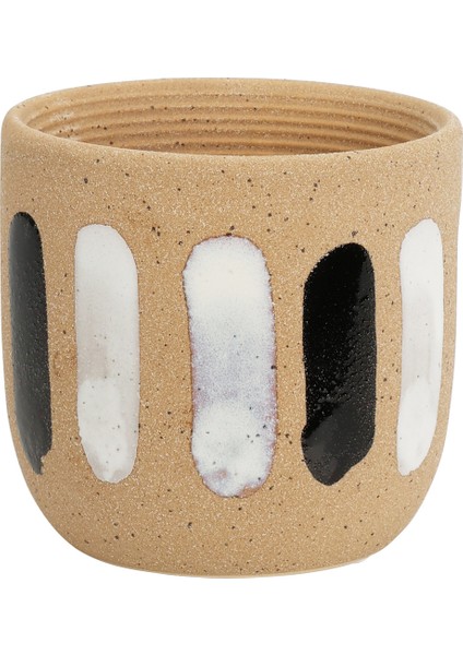 Çok Renkli Saksı Flowerpot Gazled 3ASS fırsatları