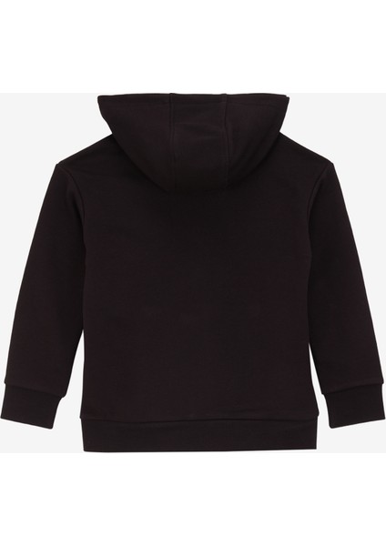 Düz Kadın Siyah Sweatshırt J4WG-SWT7505