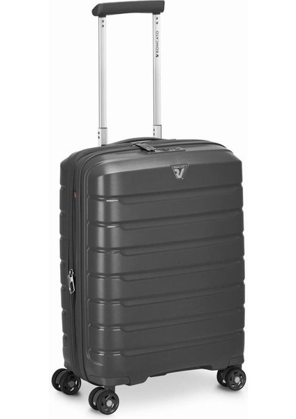 Antrasit Çekçekli Sert Valiz 41818322BFLYING Carryon SPINNER55CM
