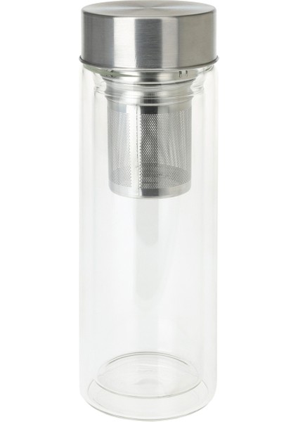 Şişe Borosilkat Cam Su Şişesi 300 ml