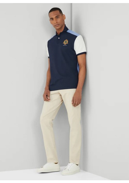 Lacivert Erkek Slim Fit Polo T-Shirt HM563263 indirimleri