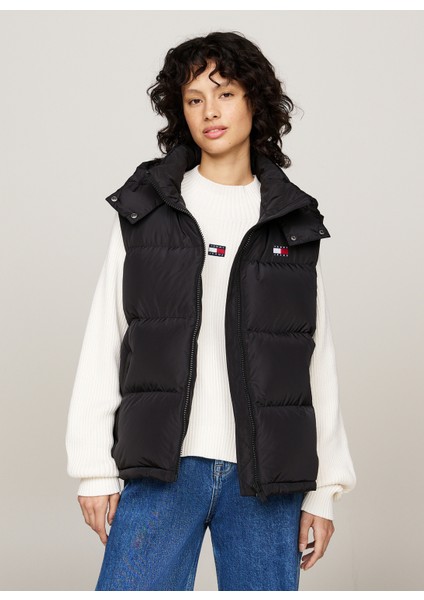 Siyah Kadın Yelek Tjw Alaska Puffer Vest fiyatları