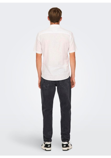 Yüksek Bel Rahat Siyah Erkek Denim Pantolon Onsyoke Tapered Wb 7850 Dot Dnm Noo indirimleri