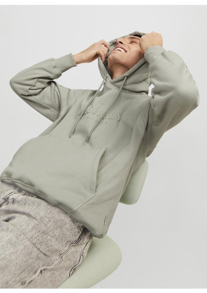 Kapüşon Yaka Gri Erkek Sweatshırt 12262811_JORFREDERIKSBERG Sweat Hoo modelleri