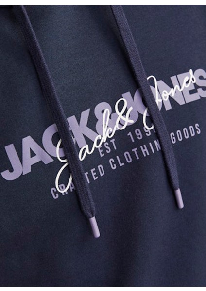 Kapüşon Yaka Lacivert Erkek Sweatshırt Jjalvıs Sweat Hood modelleri